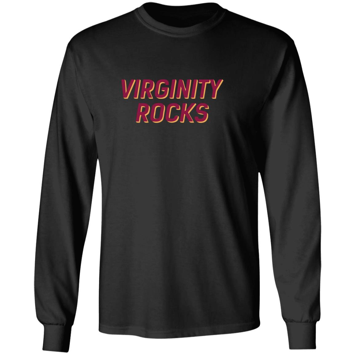 Light blue Virginity Rocks hoodie sweatshirt Light blue Virginity Rocks hoodie sweatshirt