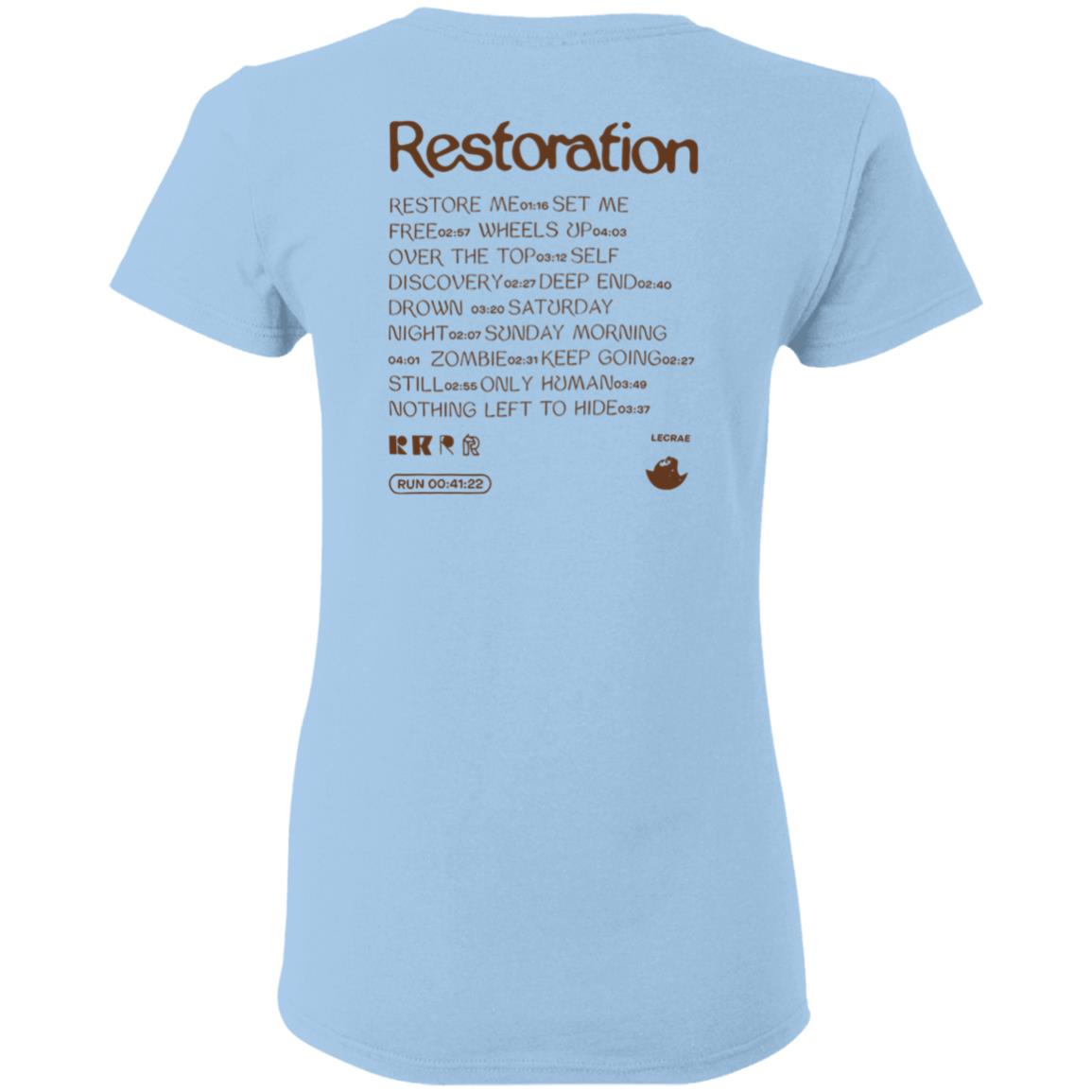 Lecrae Merch Restoration Tee Shirt Lecrae Merch Restoration Tee Shirt