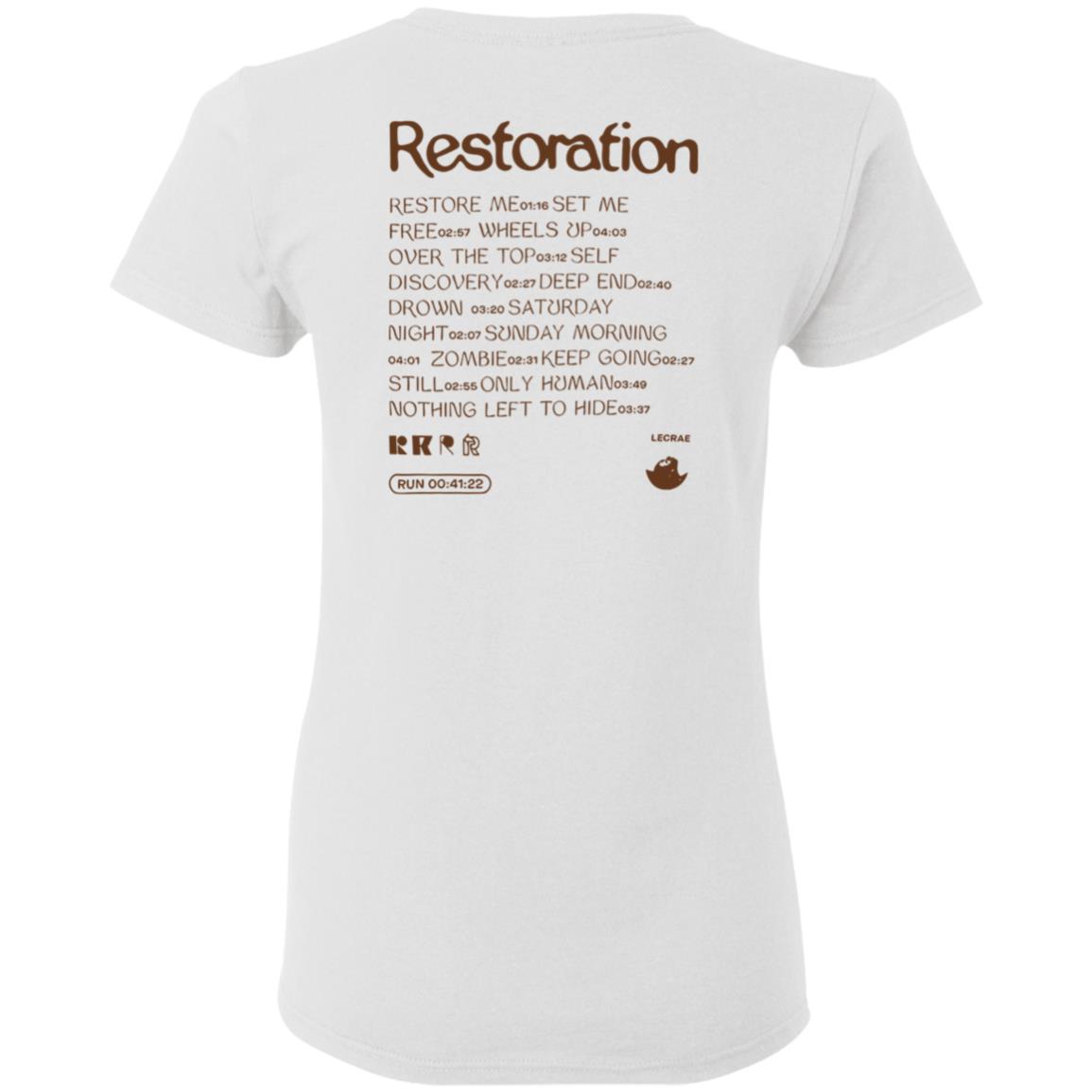 Lecrae Merch Restoration Tee Shirt Lecrae Merch Restoration Tee Shirt