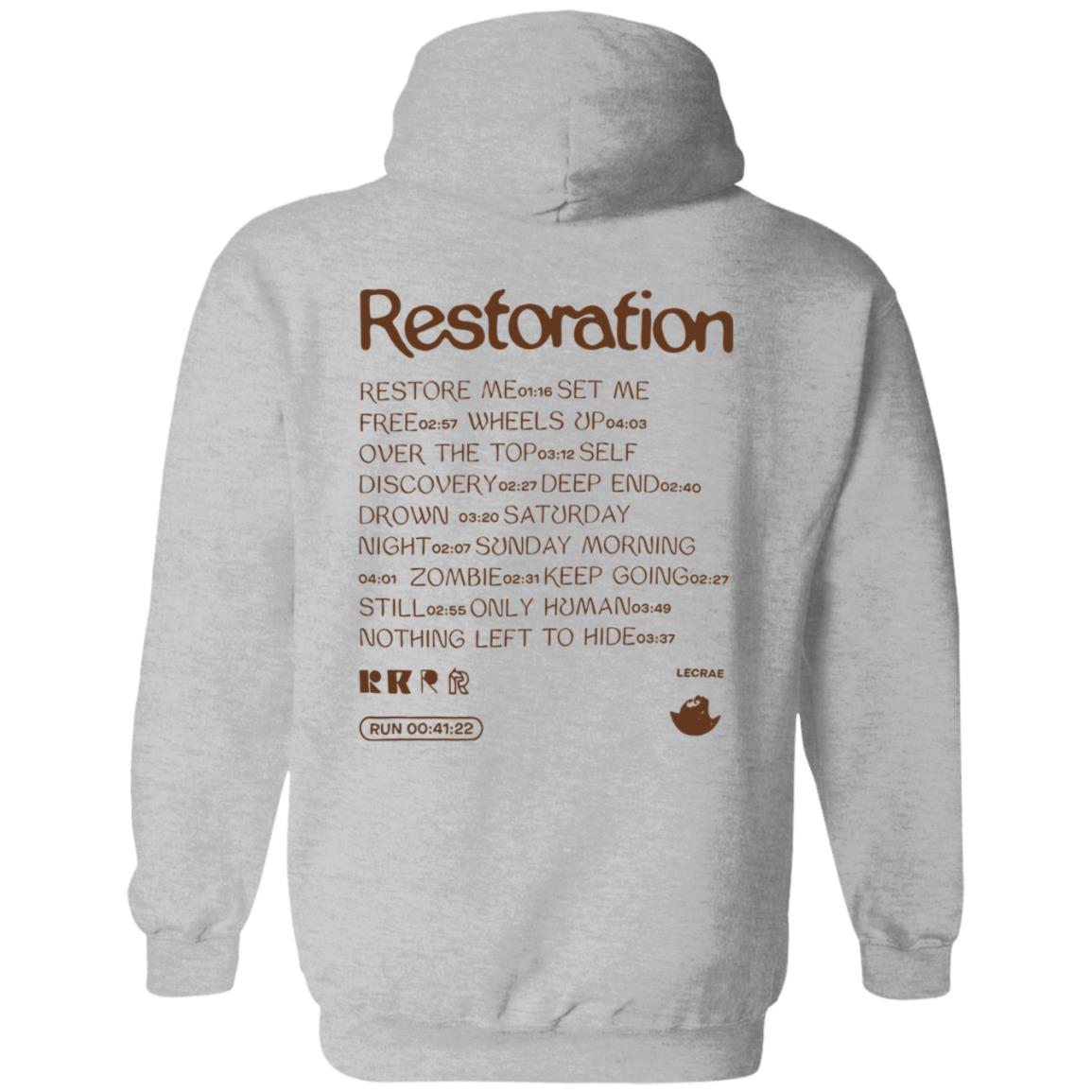 Lecrae Merch Restoration Tee Shirt Lecrae Merch Restoration Tee Shirt