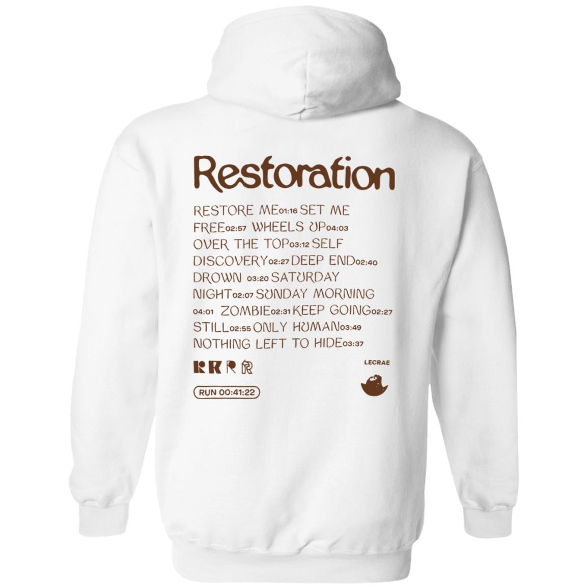 Lecrae Merch Restoration Tee Shirt Lecrae Merch Restoration Tee Shirt