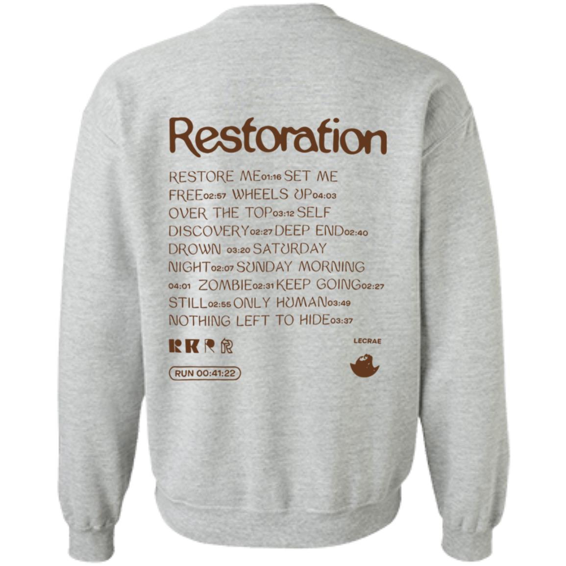Lecrae Merch Restoration Tee Shirt Lecrae Merch Restoration Tee Shirt