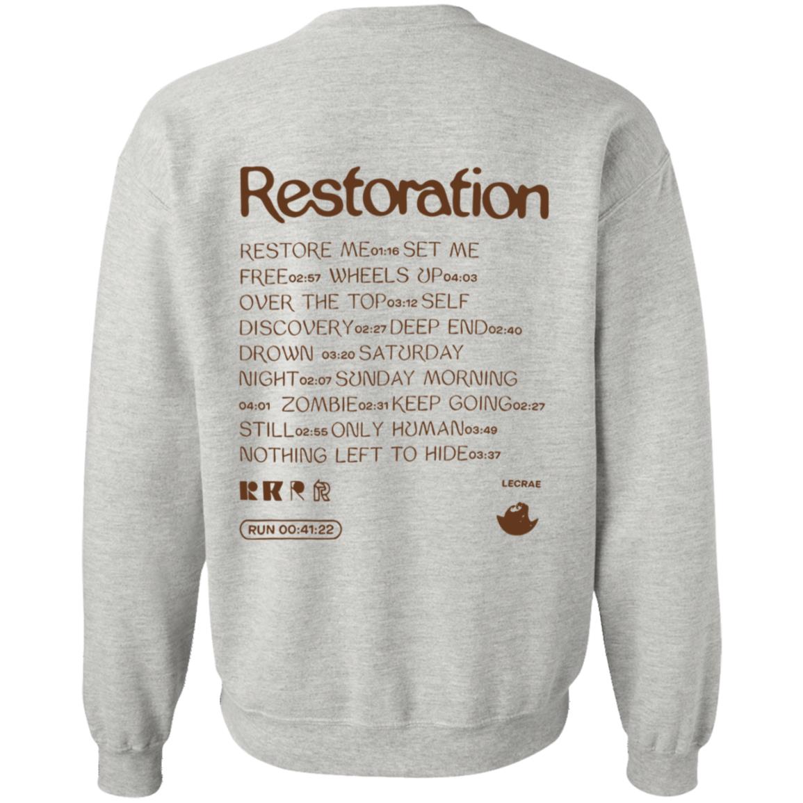 Lecrae Merch Restoration Tee Shirt Lecrae Merch Restoration Tee Shirt