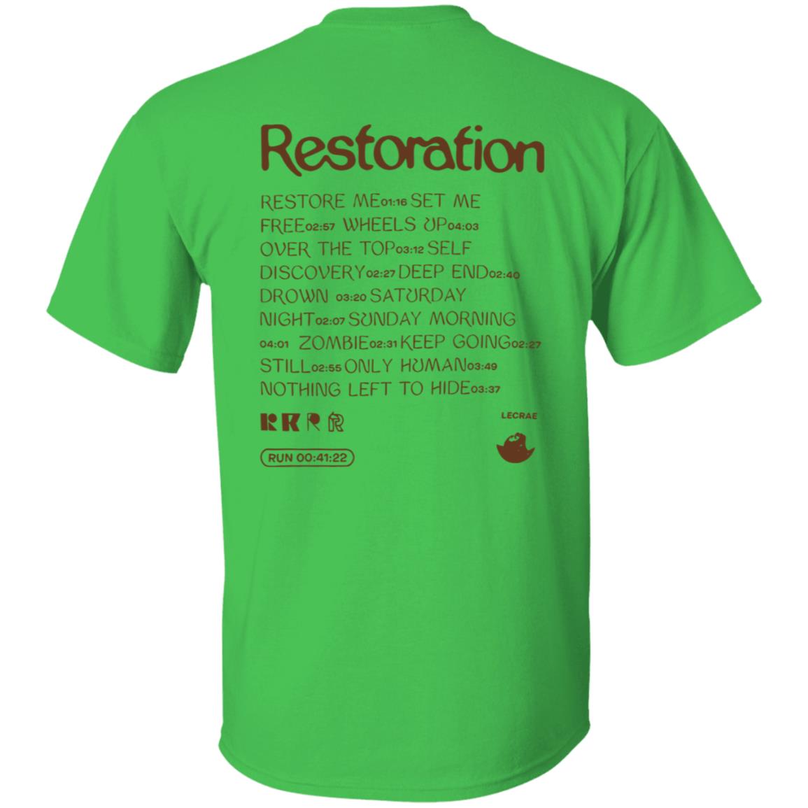 Lecrae Merch Restoration Tee Shirt Lecrae Merch Restoration Tee Shirt