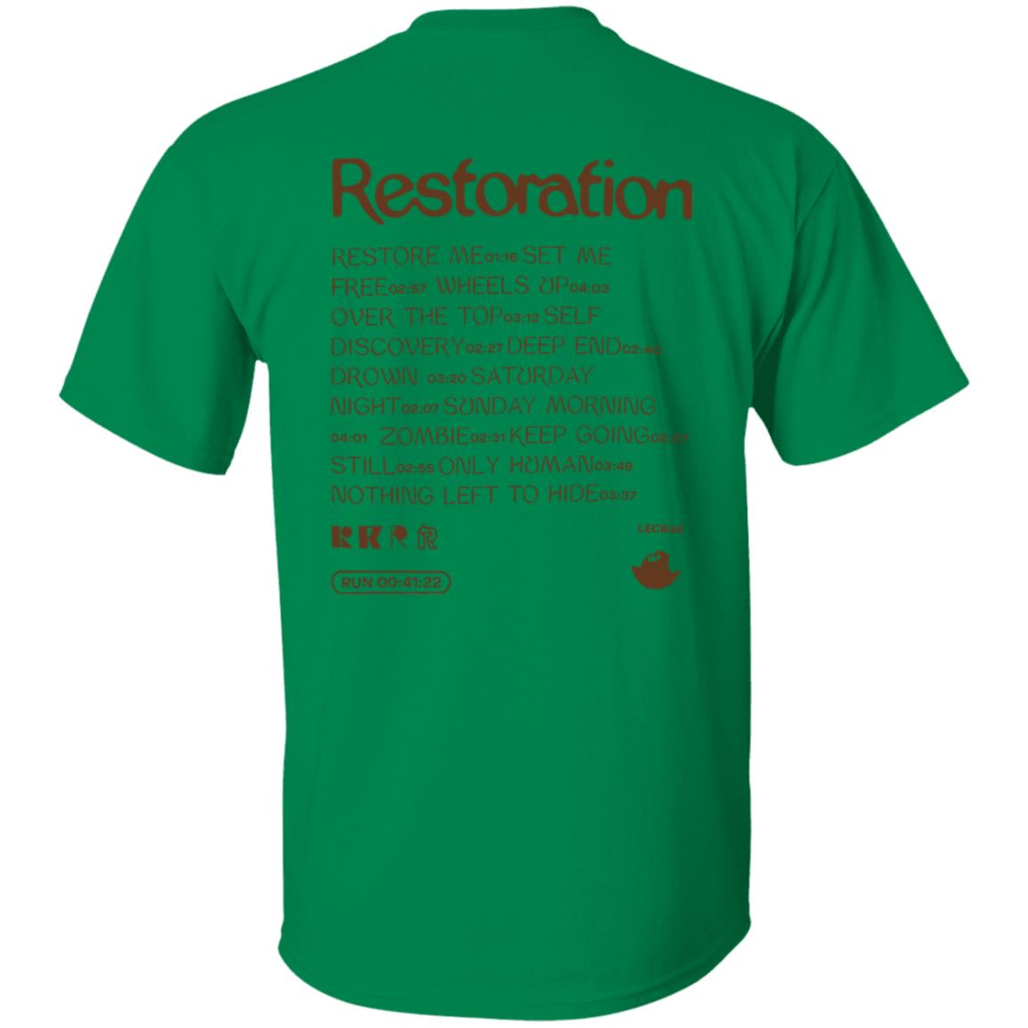 Lecrae Merch Restoration Tee Shirt Lecrae Merch Restoration Tee Shirt