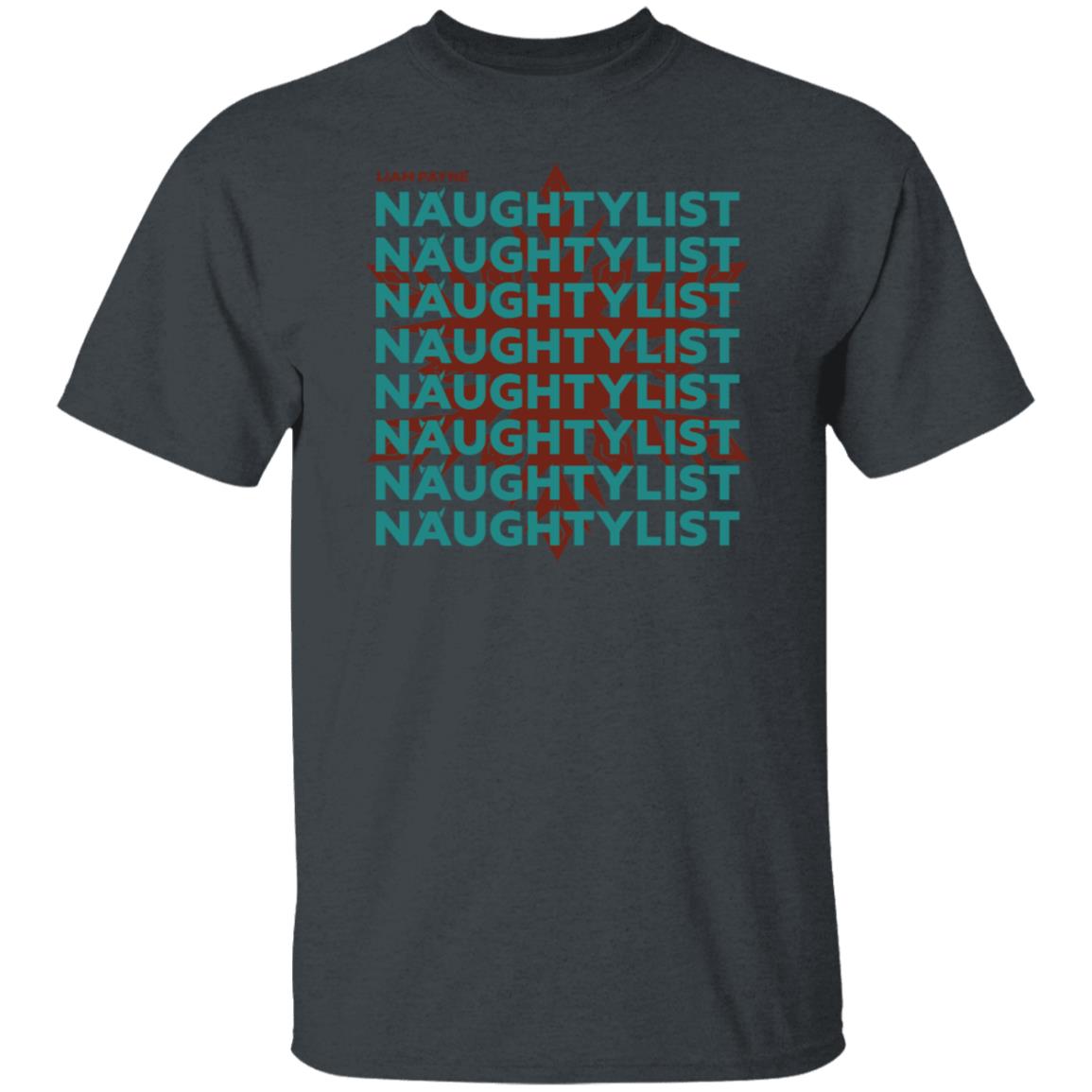 Liam Payne Merch Liam Payne Naughty List T Shirt Liam Payne Merch Liam Payne Naughty List T Shirt