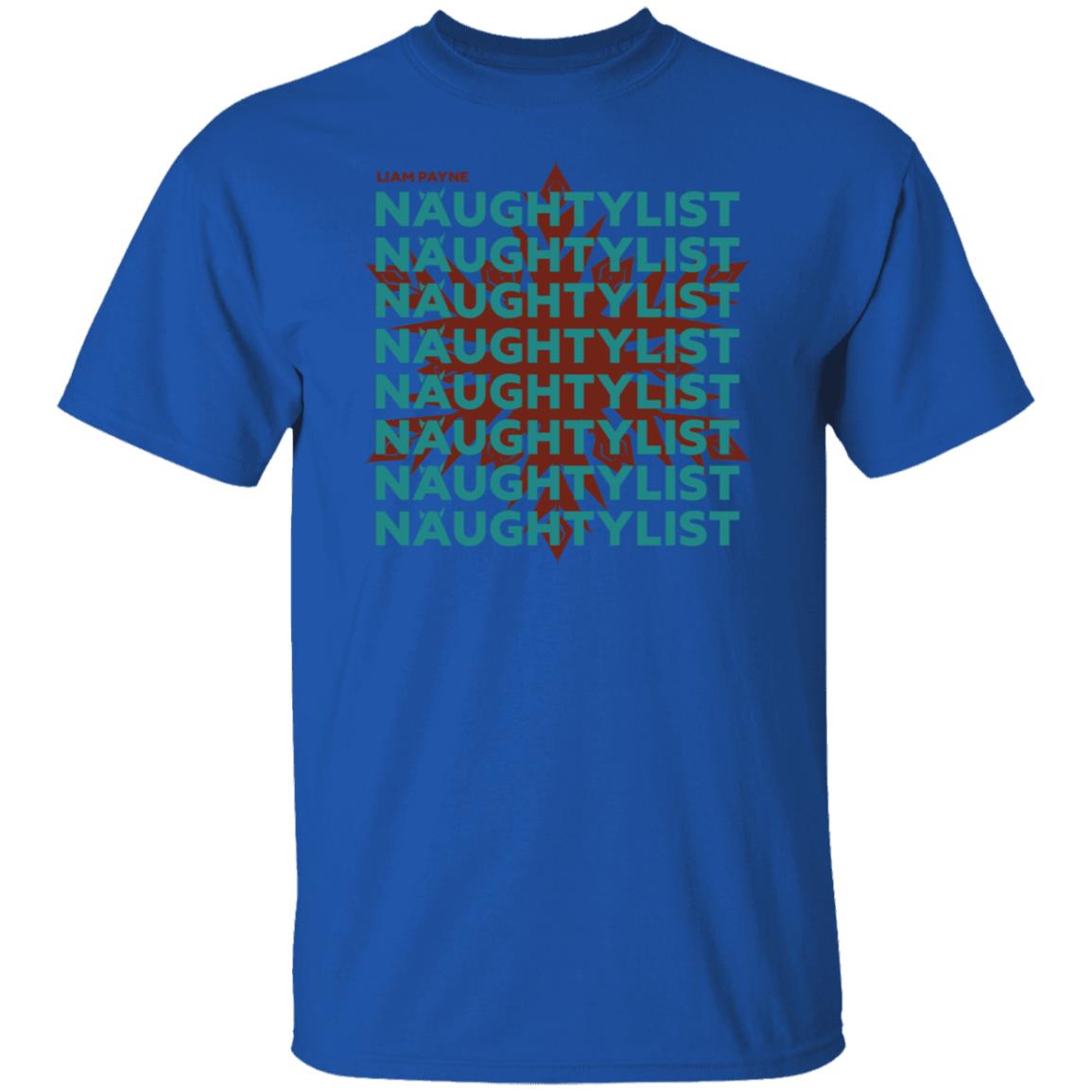 Liam Payne Merch Liam Payne Naughty List T Shirt Liam Payne Merch Liam Payne Naughty List T Shirt