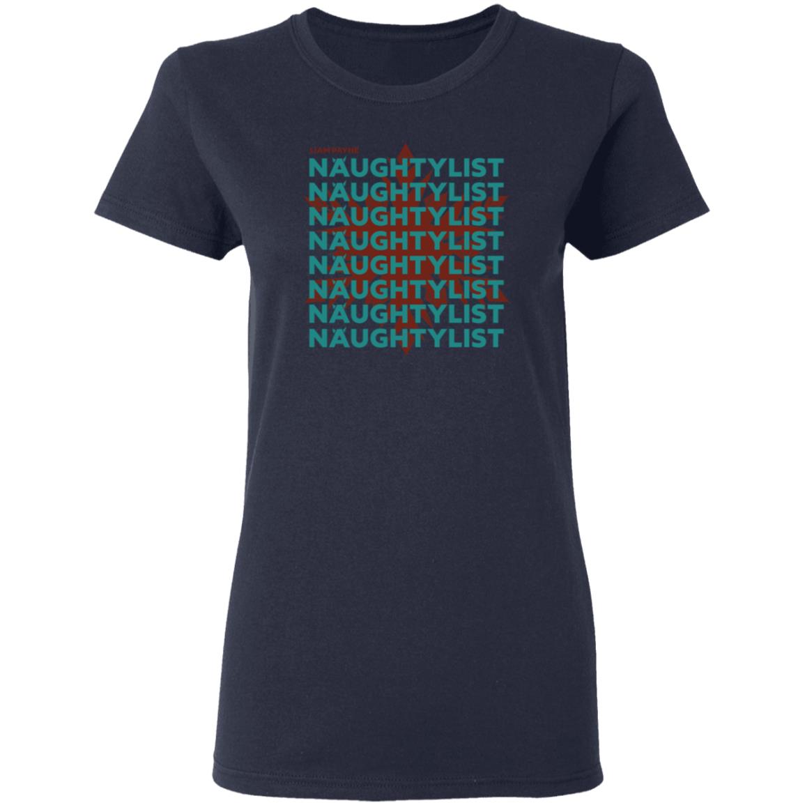 Liam Payne Merch Liam Payne Naughty List T Shirt Liam Payne Merch Liam Payne Naughty List T Shirt