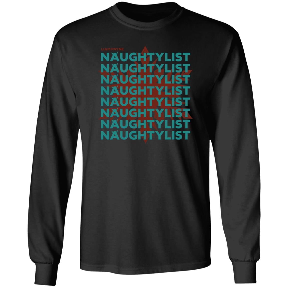 Liam Payne Merch Liam Payne Naughty List T Shirt Liam Payne Merch Liam Payne Naughty List T Shirt