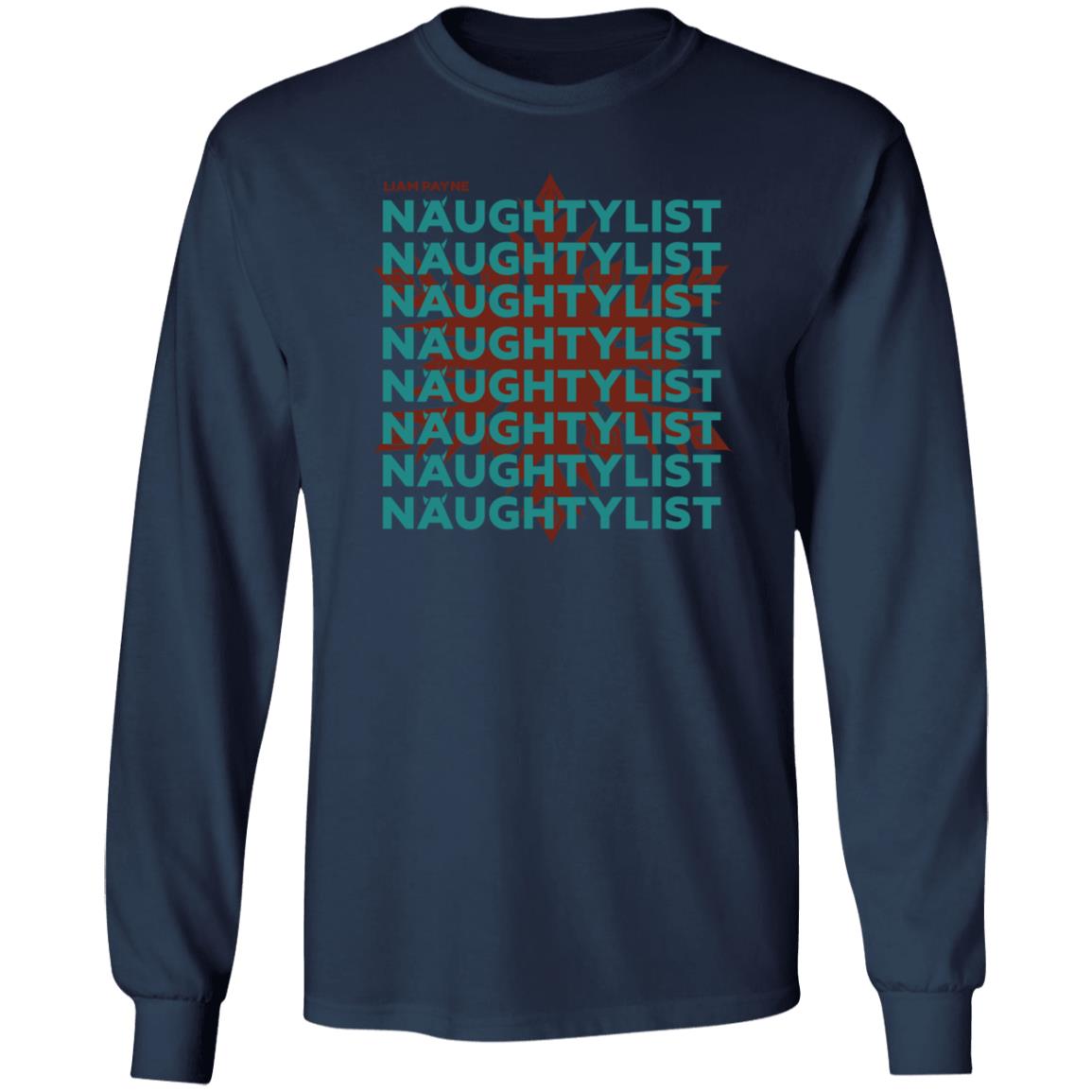 Liam Payne Merch Liam Payne Naughty List T Shirt Liam Payne Merch Liam Payne Naughty List T Shirt