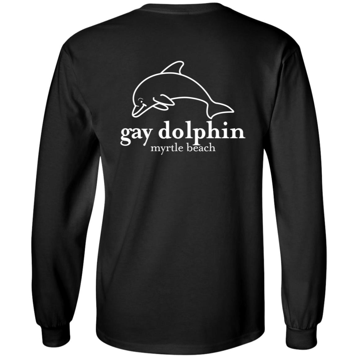 Gay Dolphin Myrtle Beach T-Shirt Jeff Heimbrock Gay Dolphin Myrtle Beach T-Shirt Jeff Heimbrock