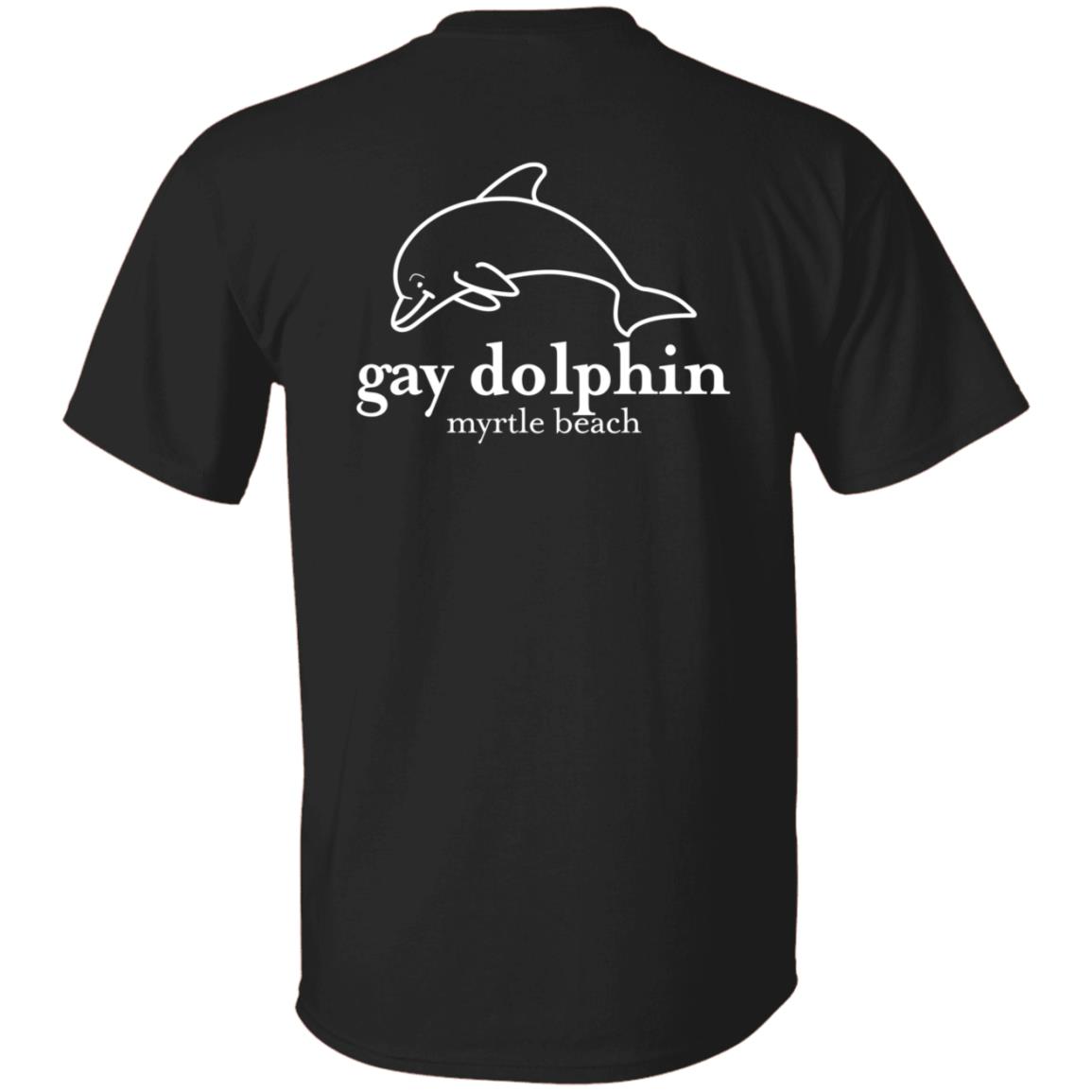 Gay Dolphin Myrtle Beach T-Shirt Jeff Heimbrock Gay Dolphin Myrtle Beach T-Shirt Jeff Heimbrock