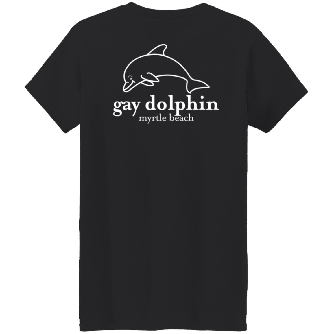 Gay Dolphin Myrtle Beach T-Shirt Jeff Heimbrock Gay Dolphin Myrtle Beach T-Shirt Jeff Heimbrock