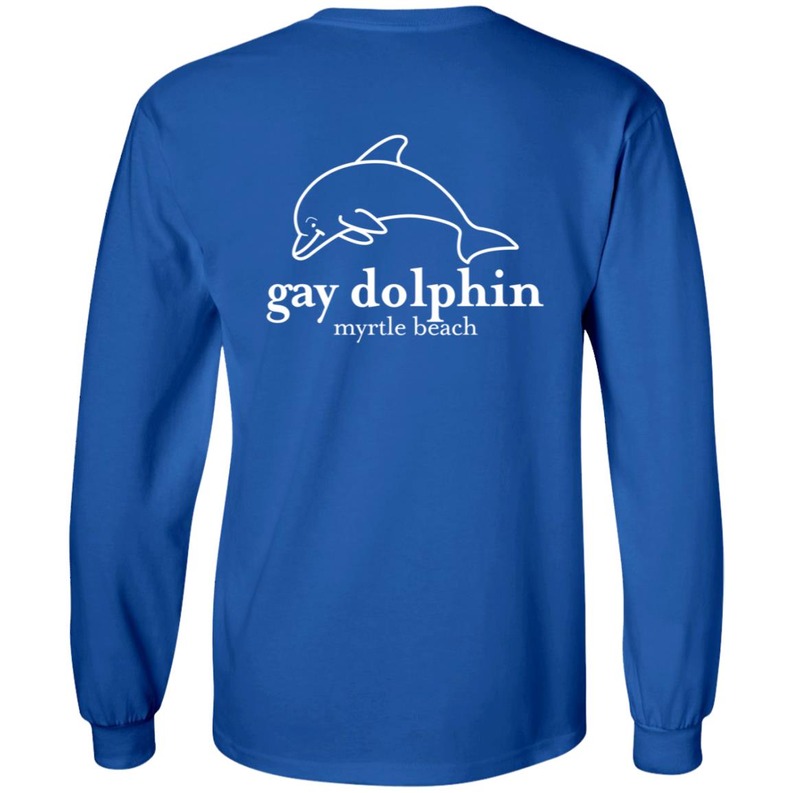 Gay Dolphin Myrtle Beach T-Shirt Jeff Heimbrock Gay Dolphin Myrtle Beach T-Shirt Jeff Heimbrock