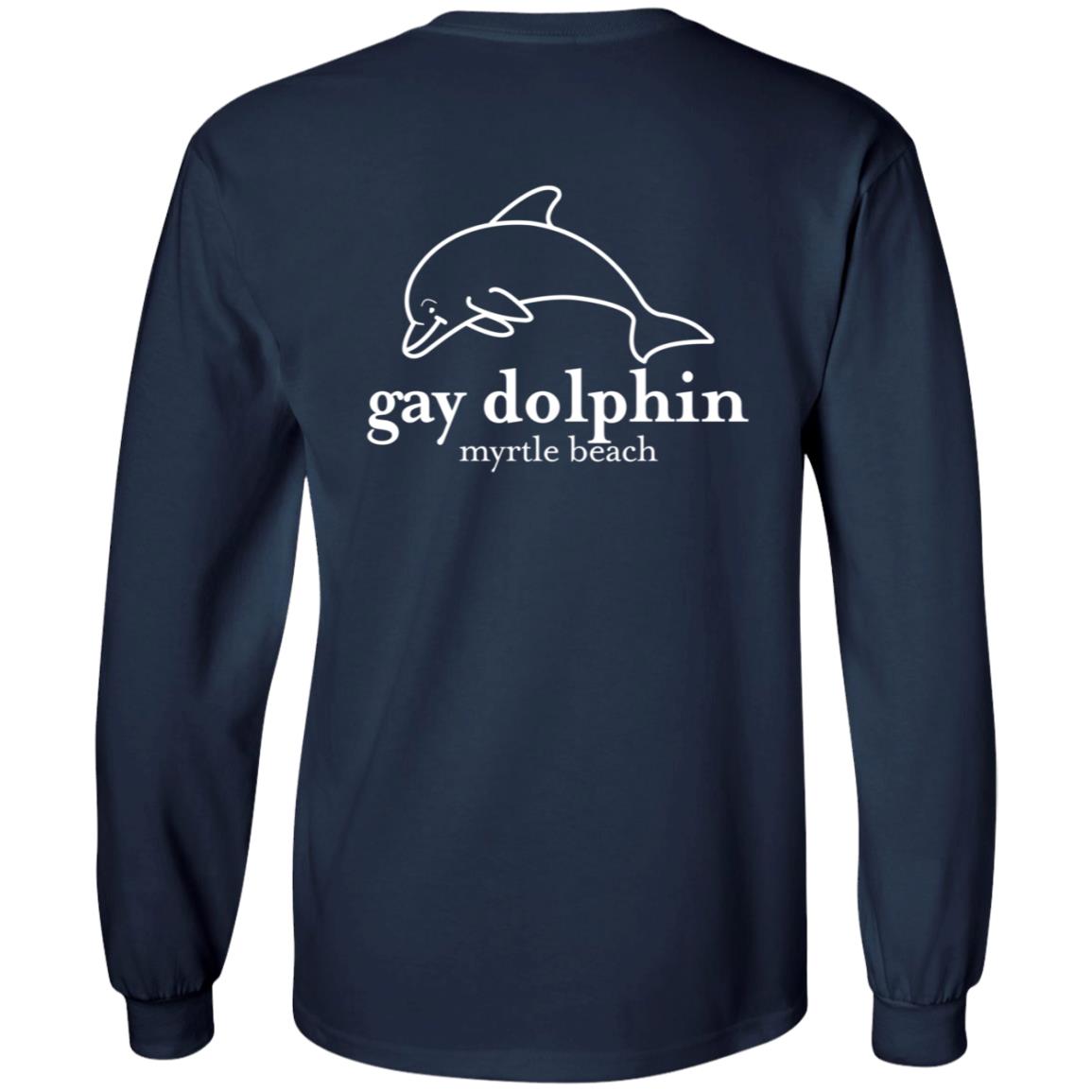 Gay Dolphin Myrtle Beach T-Shirt Jeff Heimbrock Gay Dolphin Myrtle Beach T-Shirt Jeff Heimbrock