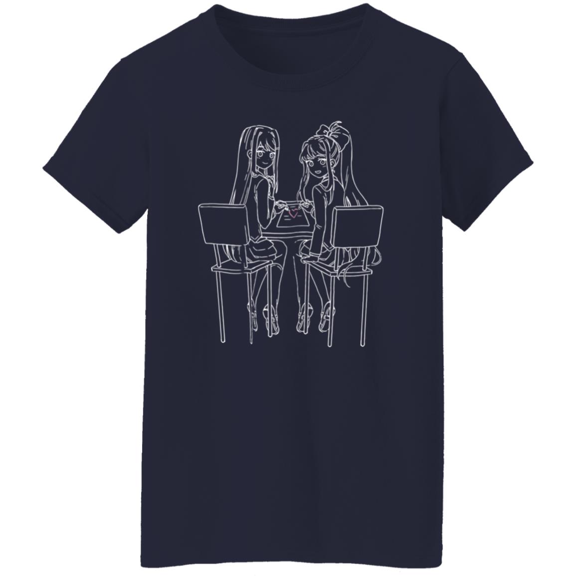 Omori Merch Omocat Reflection Black T Shirt Omori Merch Omocat Reflection Black T Shirt