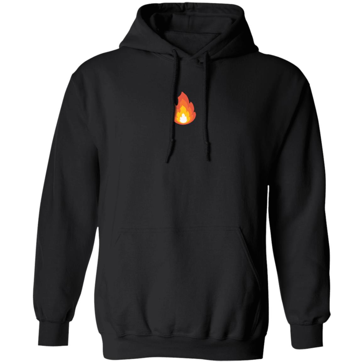 Sapnap Merch Layered Fire Fleece Hoodie Sapnap Merch Layered Fire Fleece Hoodie