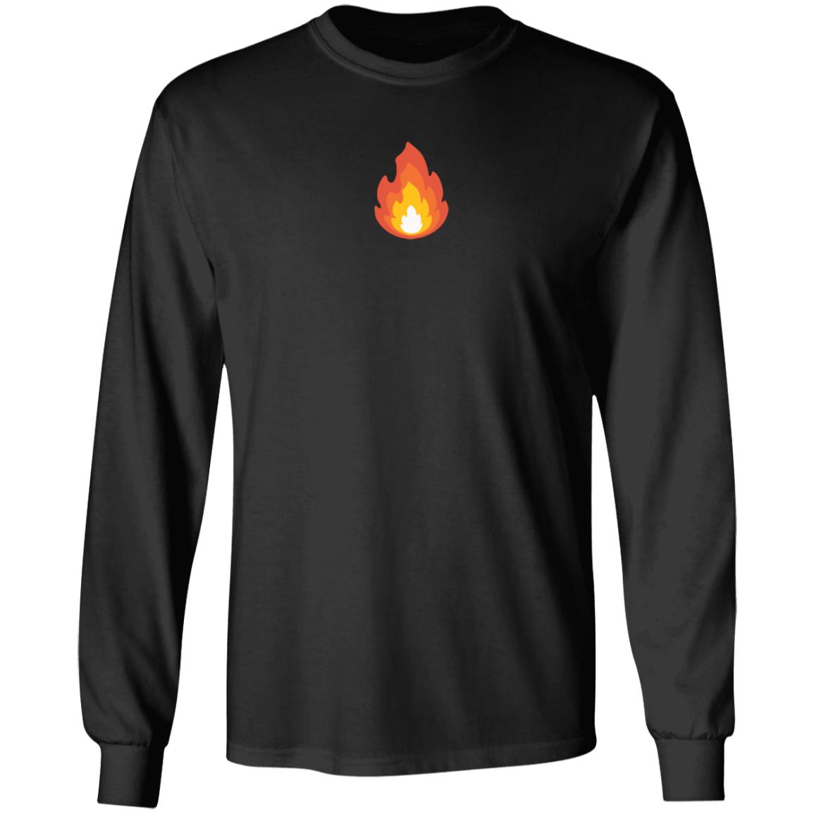 Sapnap Merch Layered Fire Fleece Hoodie Sapnap Merch Layered Fire Fleece Hoodie