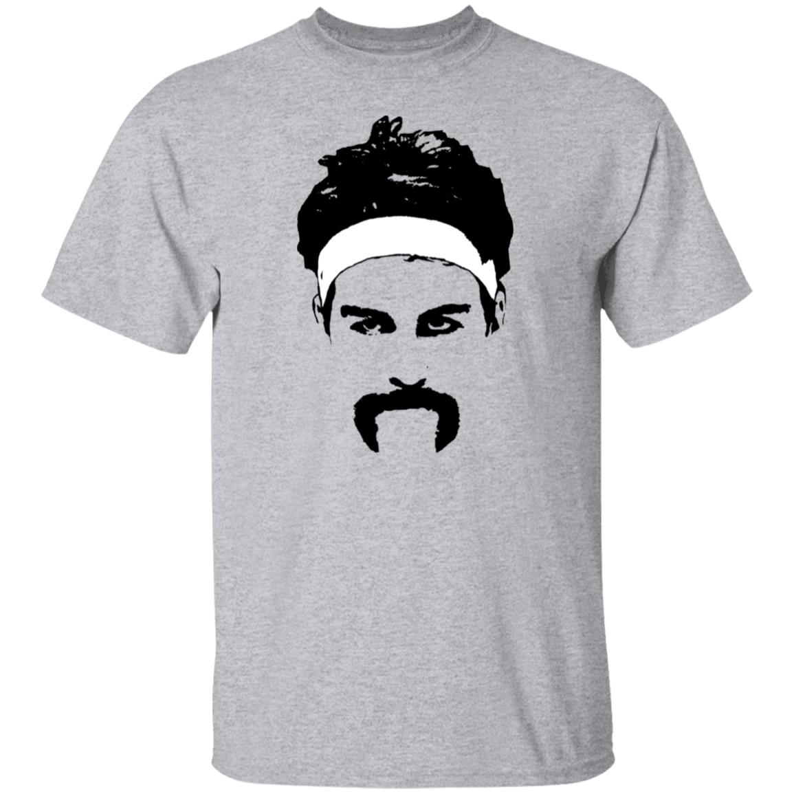 Drew Timme Mustache Big Head Silhouette Gonzaga Fan Shirt