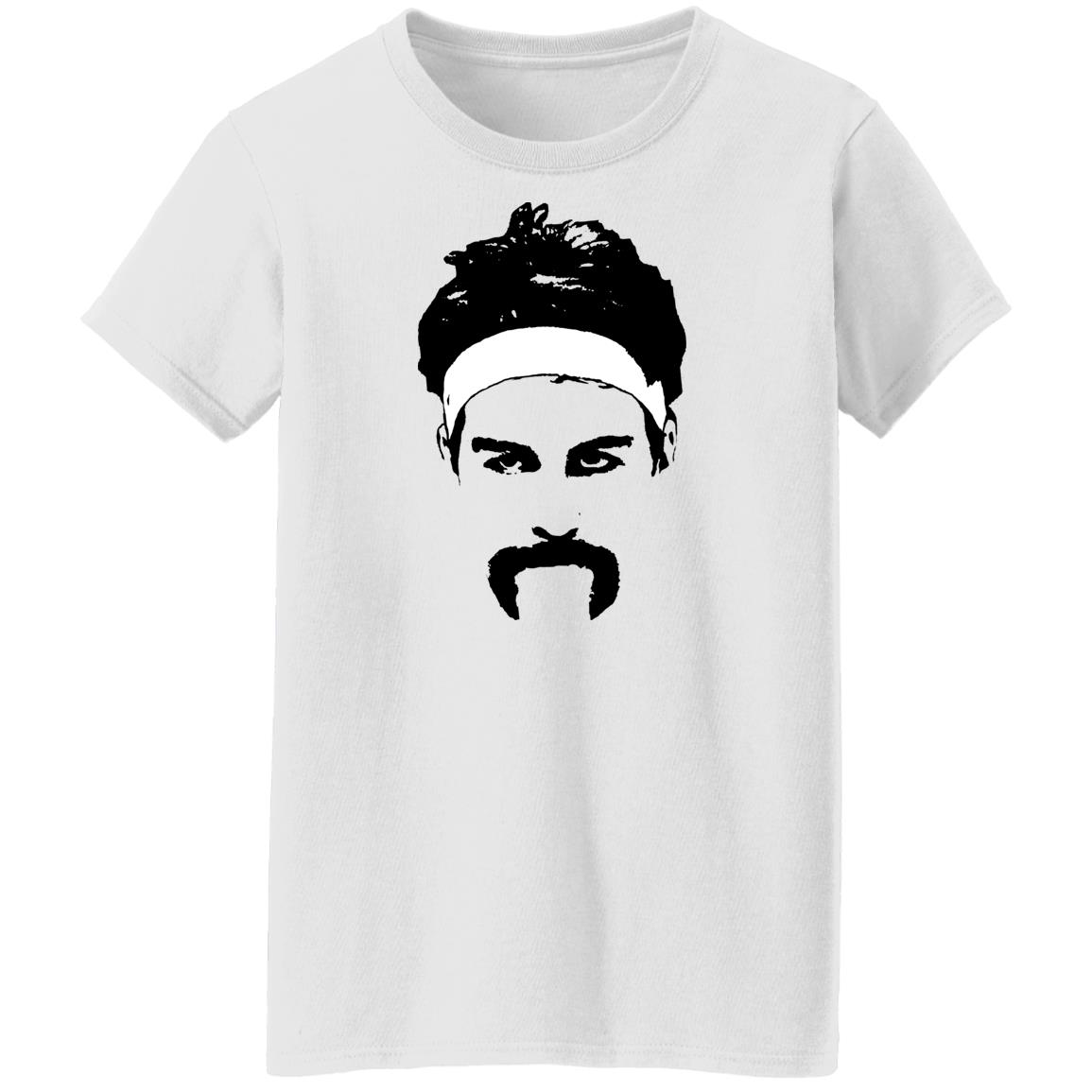 Drew Timme Mustache Big Head Silhouette Gonzaga Fan Shirt