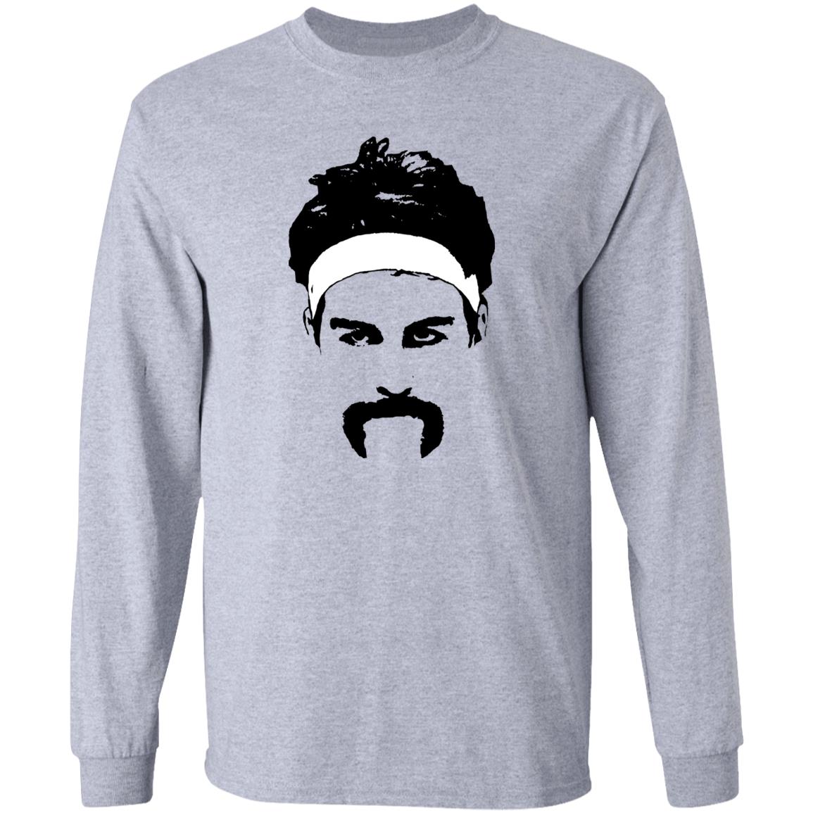 Drew Timme Mustache Big Head Silhouette Gonzaga Fan Shirt