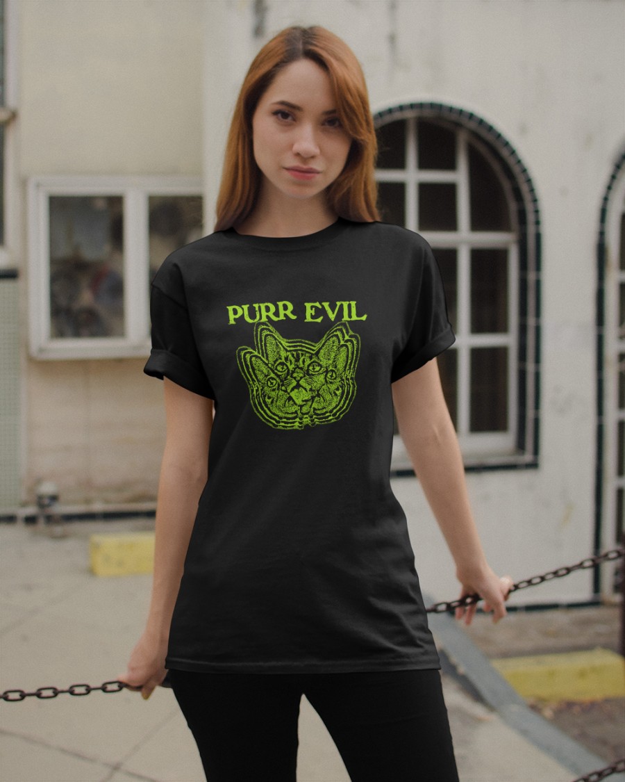 Purr Evil Sweatshirt Everpress